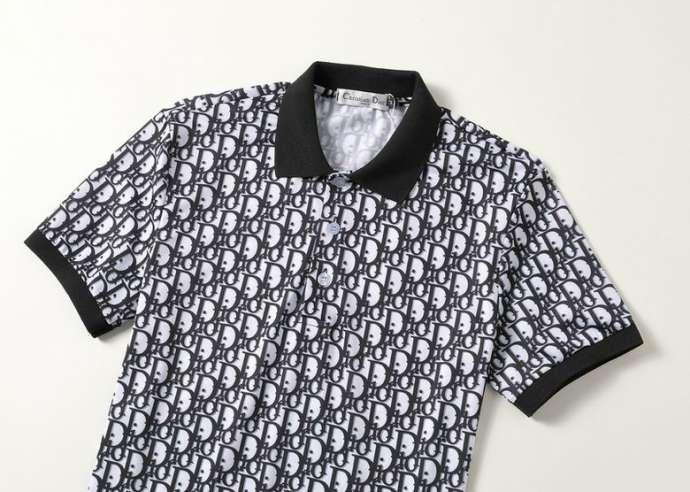 Dior Polo Shirt Short _SKUDiorM-3XL2600520051